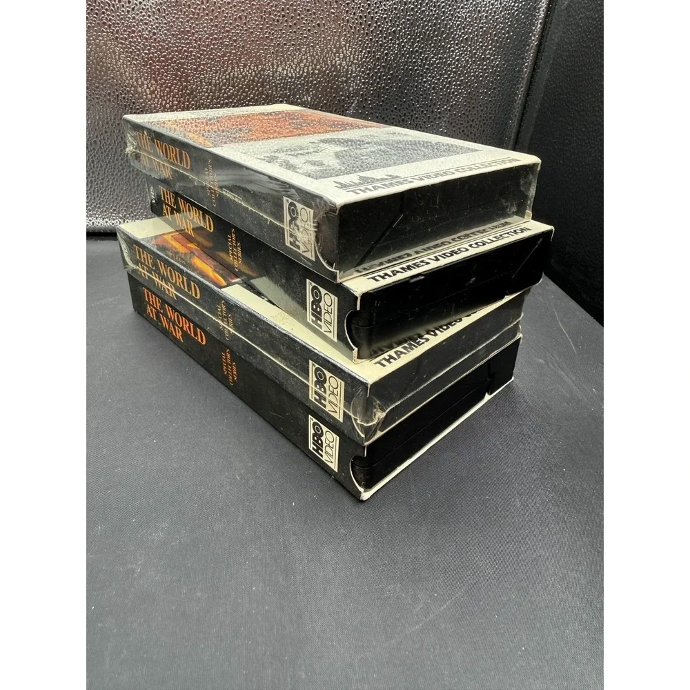 The World at War Thames Video Collection WWII VHS Tapes Lot of 4 New Sealed